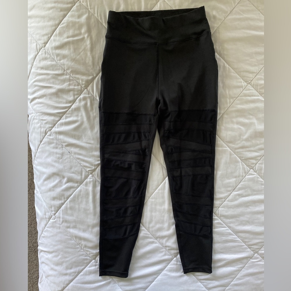 POP FIT Black/Mesh Leggings